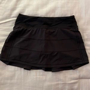 Lululemon Black Tennis skirt